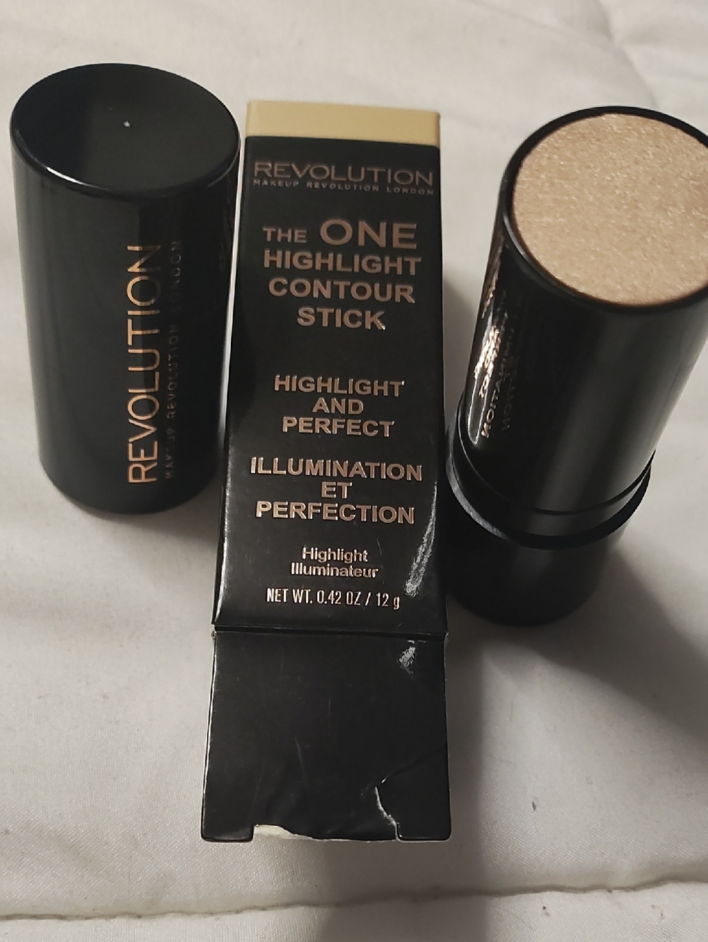 Revolution Highlight & Contour Stick - Champagne Shimmer